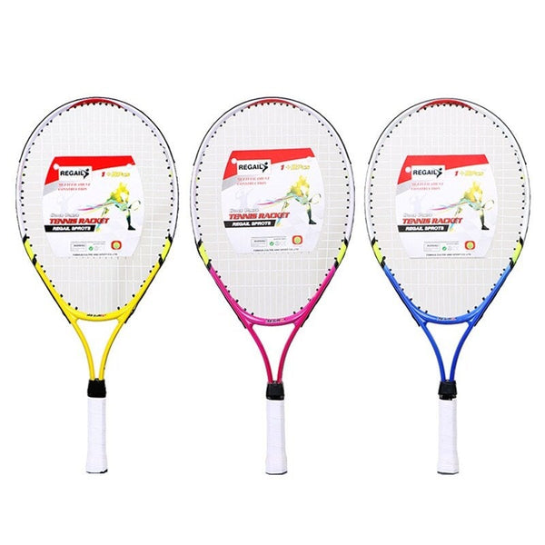 1 Pcs Only Teenager's Tennis Racket Blue Racquets