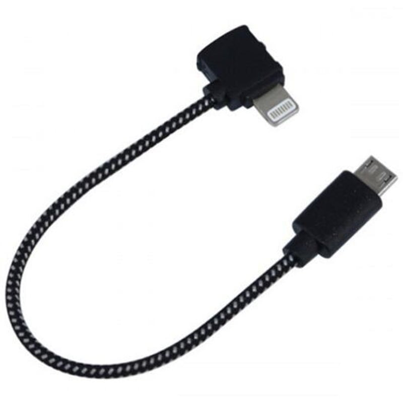 Remote Control Connection Data Cable Applicable To Dji Spark Lightning Ios System Phone Models Black Cables & Adapters