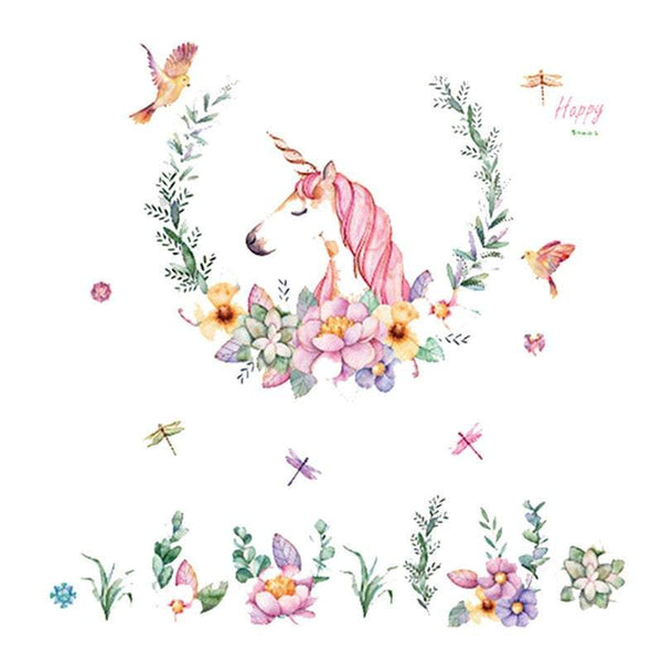 Kid's Wall Stickers Removable Decals For Kids Decoration Nursery Animal Wall Decals & Stickers