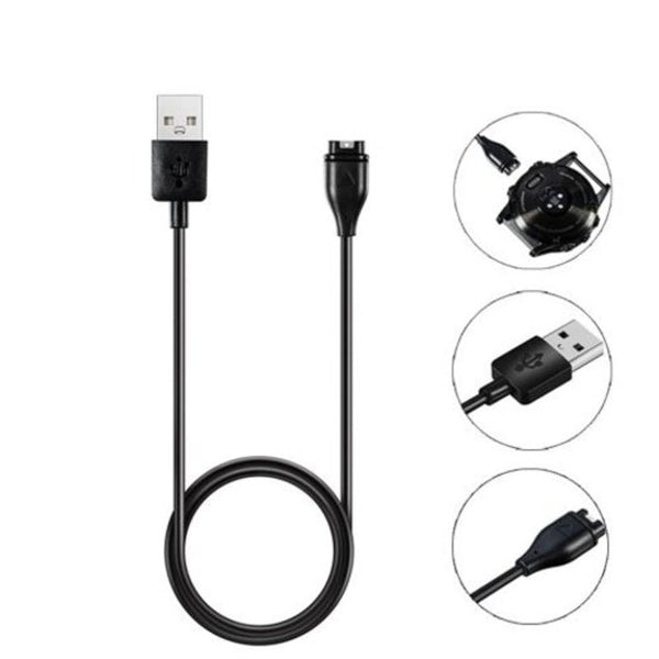 Replacement Charging Data Cable For Garmin Forerunner 935 Fenix 5X 5S Watch Black Chargers & Docking Stations