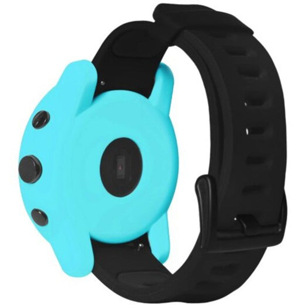 Replacement Cover Watch Soft Silicone Protective Frame Case For Amazfit 2 Tron Blue