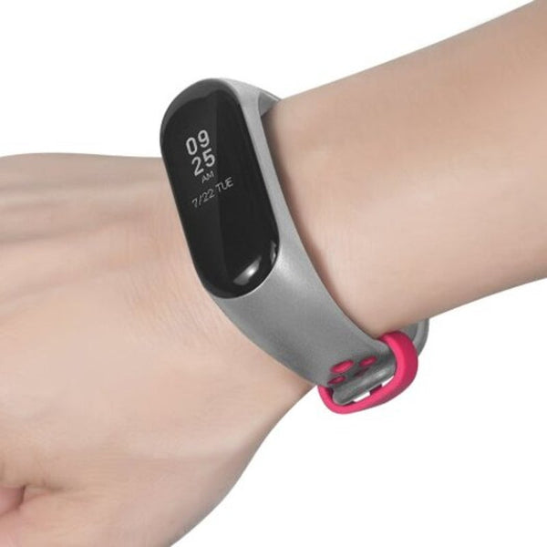 Xiaomi Mi Band 3 Strap Silicone Watchband Bracelet Breathable Wrist