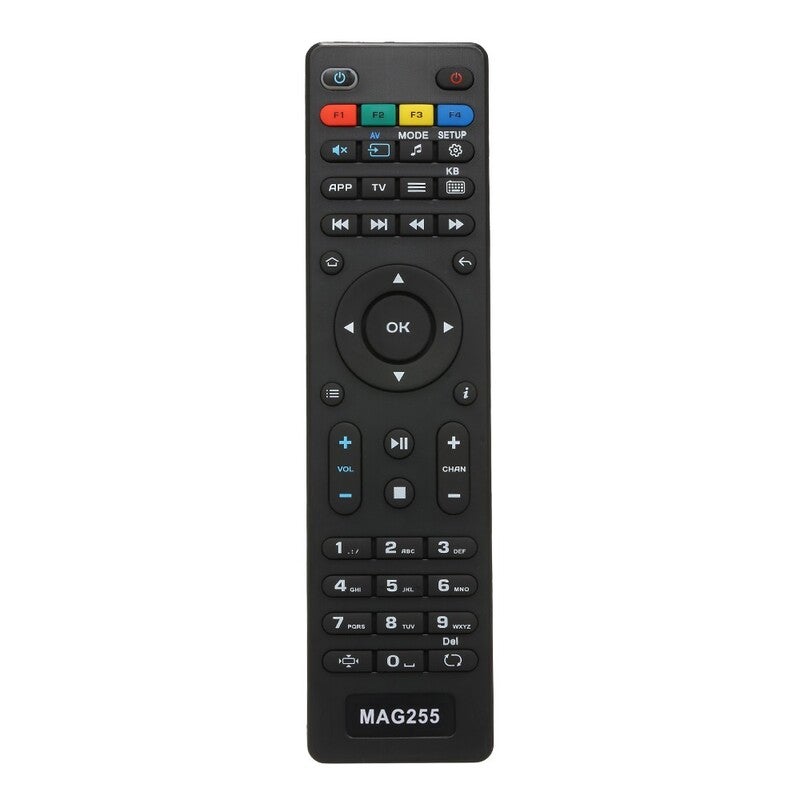 Replacement Tv Box Remote Control For Mag255 Controller 250 254 260 261 270 Iptv Set Top Black Remote Controls