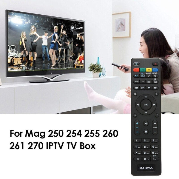 Remote Controls Replacement Tv Box Remote Control For Mag255 Controller 250 254 260 261 270 Iptv Set Top Black