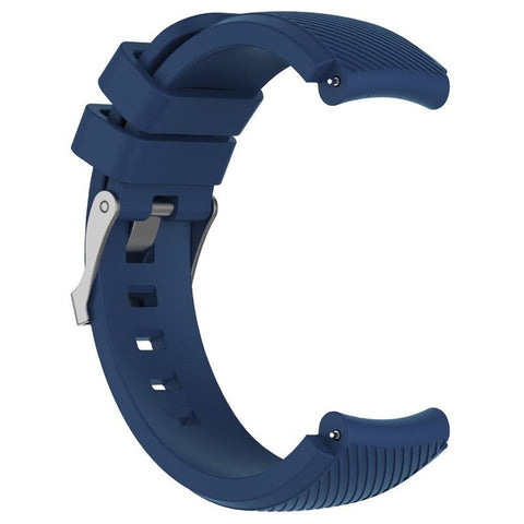 Replacement Watch Band 22Mm Sport Wristband Dark Blue