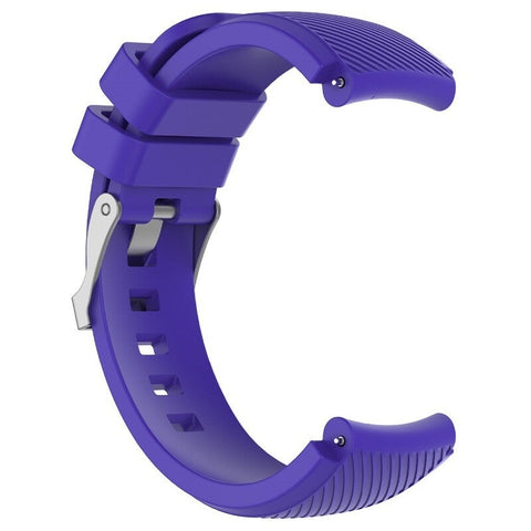 Replacement Watch Band 22Mm Sport Wristband Purple