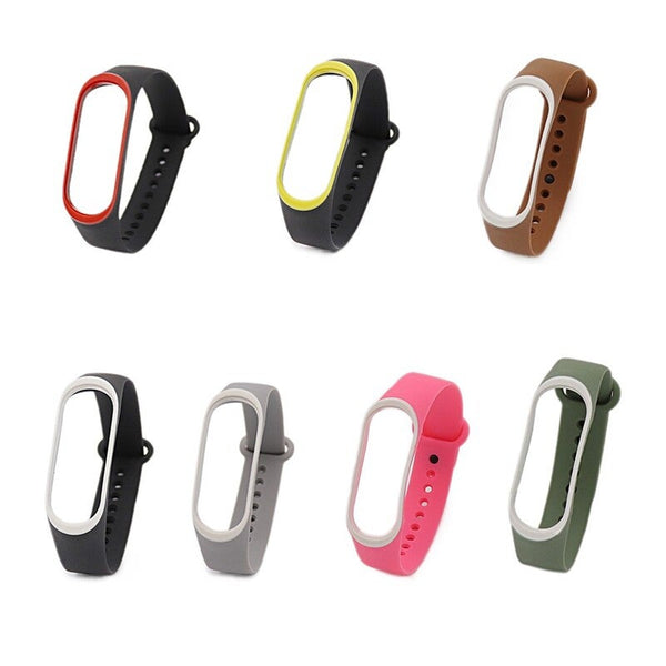 Replacement Wrist Strap For Xiao Mi Band Greenwhite Watch Bands