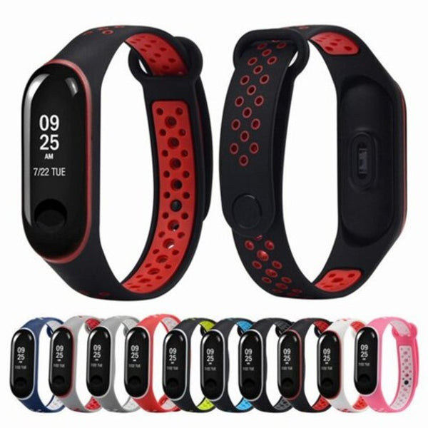 Replacement Wrist Strap For Xiaomi Mi Band 3 Smart Wristband Deep Blue Watch Bands