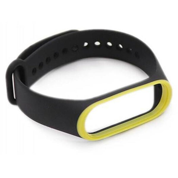 Replacement Wrist Strap Watchband For Xiaomi Mi Band 3 Yellow