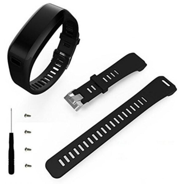 Replacement Wristband Strap Accessory For Garmin Vivosmart Hr Black Watch Bands