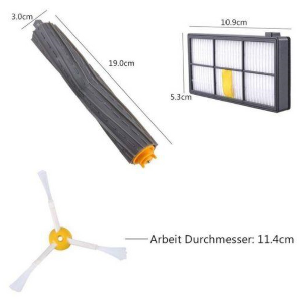 For Irobot Roomba Replacement Parts Kit 980 990 900 896 886 870 865 866 800 J3 Vacuum Cleaner Parts