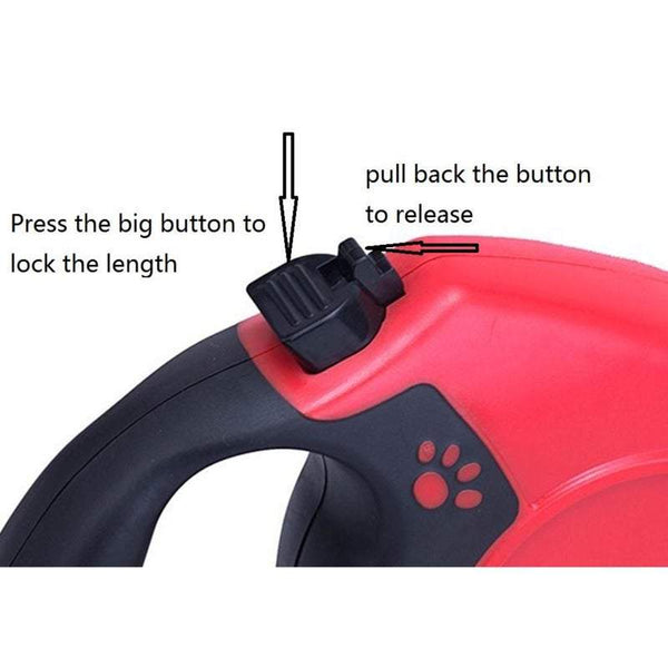 Pet Health Retractable Dog Leash 5Meter Walking Doggie Leashes For Small Medium Large Dogs