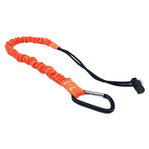 Retractable Safety Rope Telescopic Elastic Tool Buckle For Climbing Accessories Single Carabiner Lanyard
