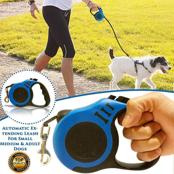 Leads & Head Collars Retractable Dog Leash Automatic Flexible Puppy Cat Traction Rope Belt