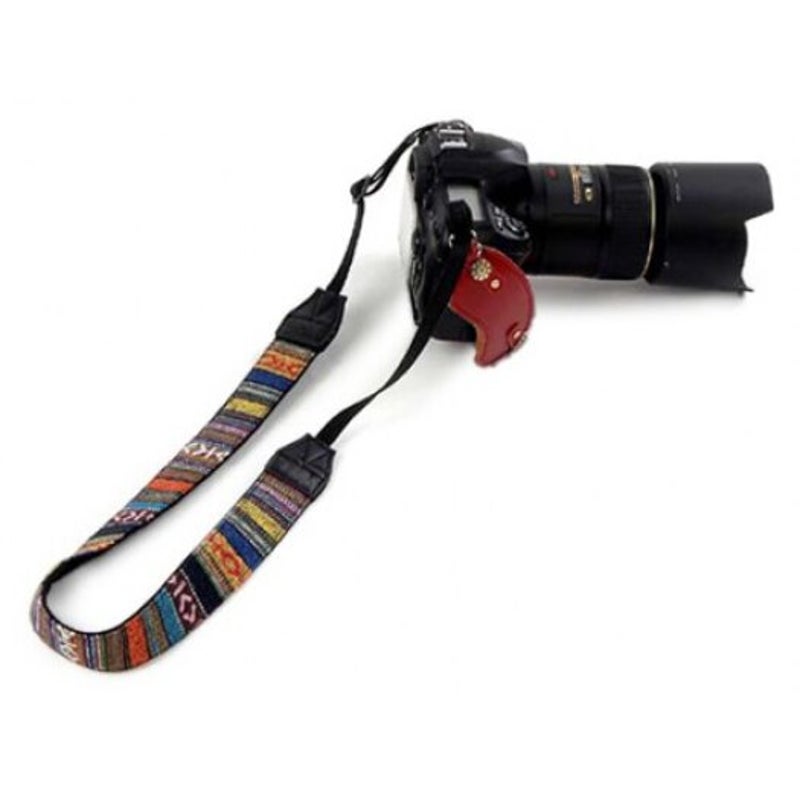 Retro Ethnic Stripe Shoulder Strap Straps & Hand Grips
