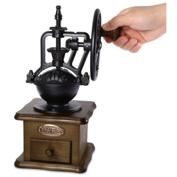 Manual Coffee Grinder Kitchen Retro Style Bean Mill Grinding Tool Coffee Grinders