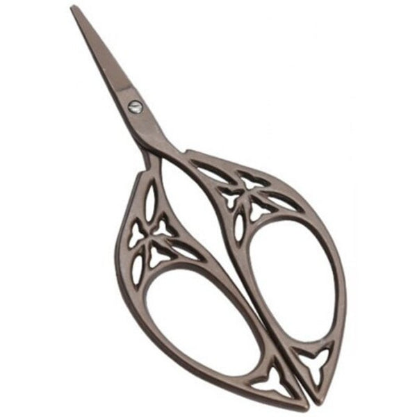 Retro Style Stainless Steel Practical Scissors Brown