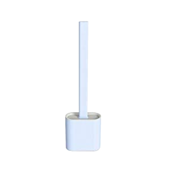 Quick Drying Silicone Toilet Brush With Holder