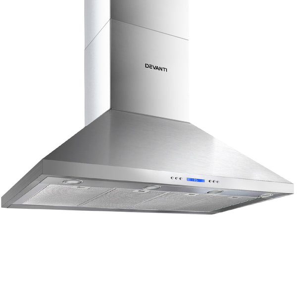 Devanti Range Hood Commercial Rangehood Bbq Hoods Kitchen Alfresco Canopy 1500Mm Rangehoods
