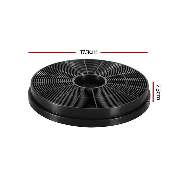 Devanti Fixed Range Hood Rangehood Carbon Charcoal Filters Replacement For Ductless Ventless Rangehoods