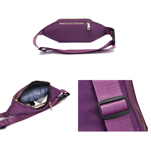 Rhombus Fanny Packs For Women Crossbody Waist Bags Sports Hiking Cycling Running Waist Packs & Bags