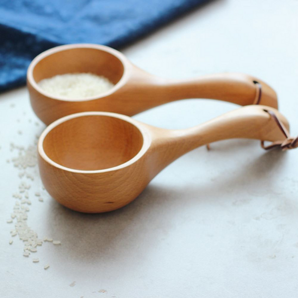 Handheld Rice Ladle Sauna Scoop Kitchen Seasoning Sugar Salt Spoon Serving Utensils & Sets