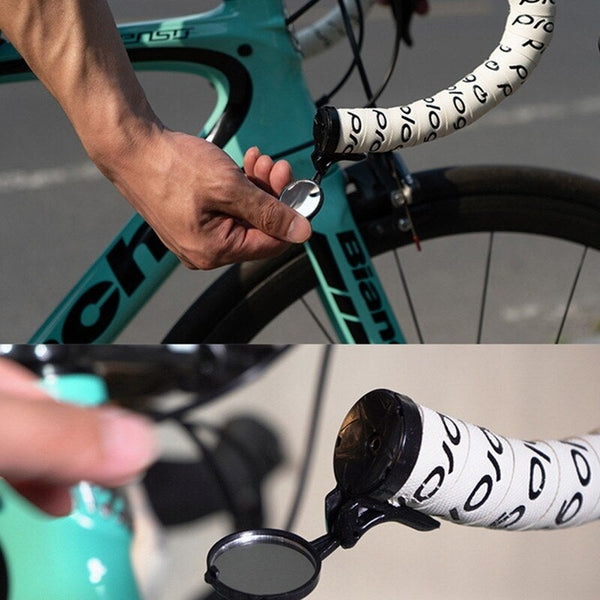 Bicycle Bike Rearview Safety Side Handlebar Mirror Mirrors