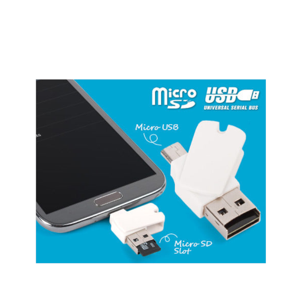 Ridata Mobile Phone Microsd Card Reader ( Phone/Tablet/Pc)