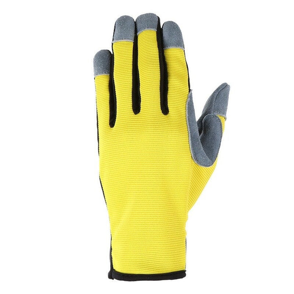 Riding With Touchscreen Function Breathable Yellow Gloves
