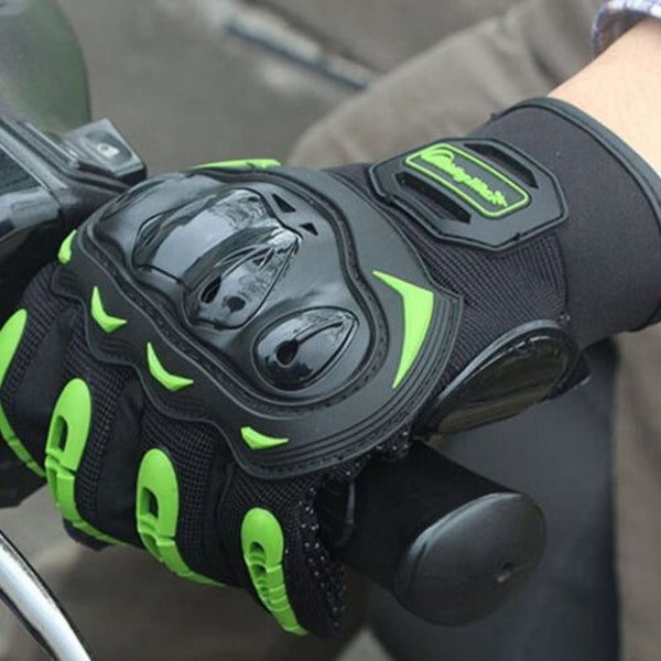 Mcs 17 Ridding Motorcycle Mittens Pair Green L Gloves