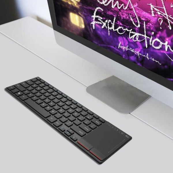 Rii K22 2.4G Mini Multimedia Wireless Keyboard Black De Keyboards & Keypads