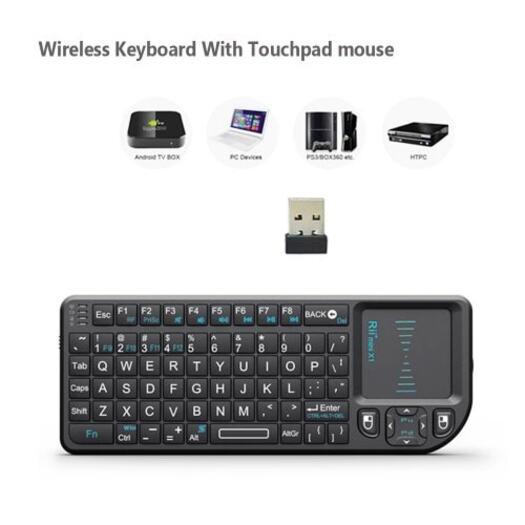 Keyboards & Keypads Computer Keyboards Rii X1 Wireless 2.4G Flying Mouse Handheld Touchpad