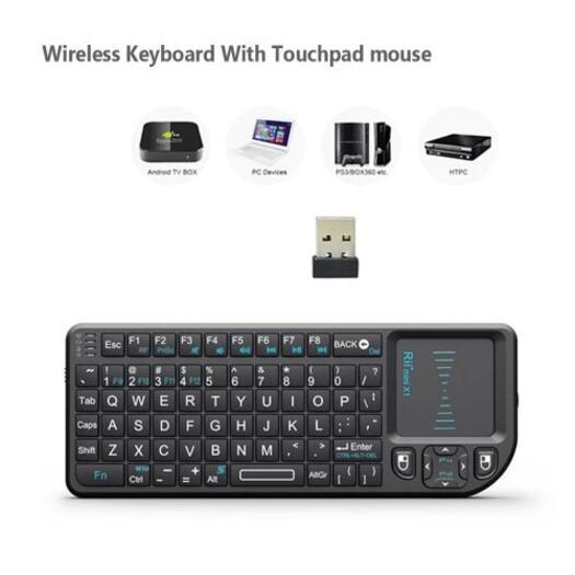 Computer Keyboards Rii X1 Wireless 2.4G Flying Mouse Handheld Touchpad