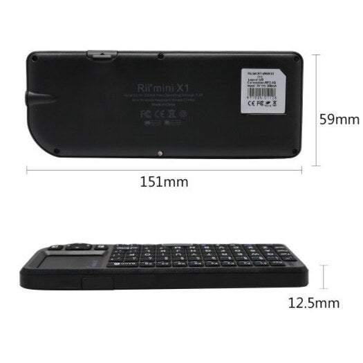 Computer Keyboards Rii X1 Wireless 2.4G Flying Mouse Handheld Touchpad Keyboards & Keypads