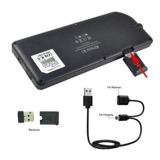 Keyboards & Keypads Computer Keyboards Rii X1 Wireless 2.4G Flying Mouse Handheld Touchpad