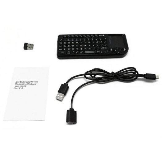 Computer Keyboards Rii X1 Wireless 2.4G Flying Mouse Handheld Touchpad