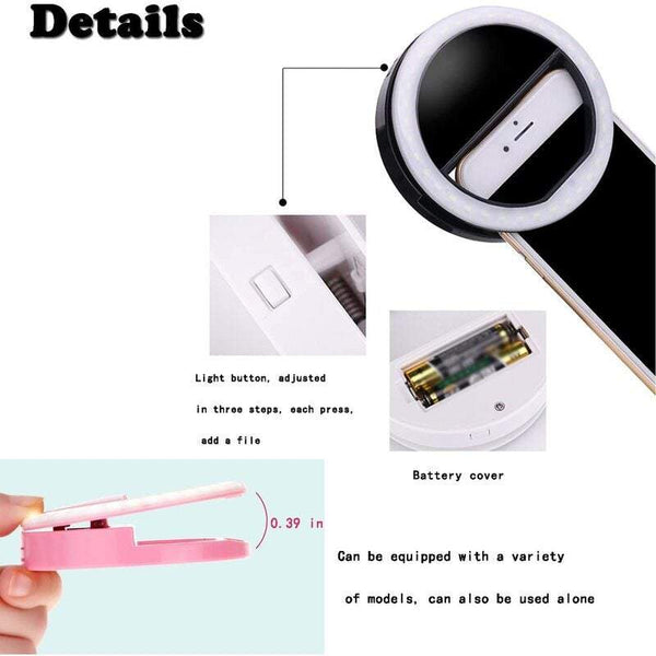 Camera Tripods Gimbals Selfie Sticks Ring Universal Portable Timer Led Fill Light Mobile Phone Lighting Photography Beauty Lamp Selfie Lights