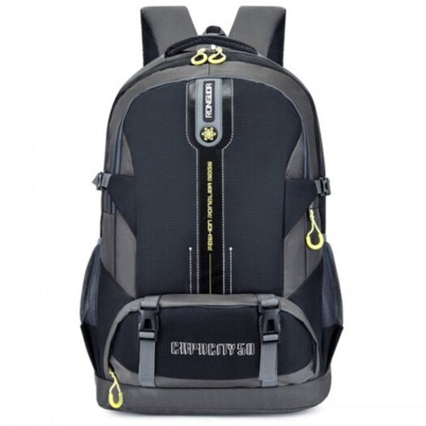 Rld808 Men Outdoor Mountaineering Backpack Travel Bag Large Capacity Durable Ocean Blue Bags