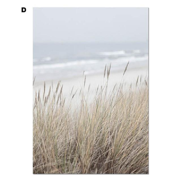 Roam Canvas Scandinavian Landscape Seagrass Wheat Prints Posters & Prints