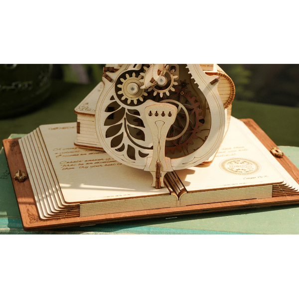 Rokr Magic Cello Mechanical Music Box Moveable Stem Funny Creative Toys Puzzles