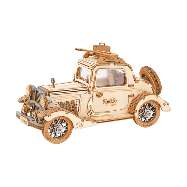 Robotime Rolife Vintage Tramcar Model 3D Wooden Puzzle Toys For Chilidren Kids Adult Christmas Birthday Giftstg505 Dropshipping Puzzles