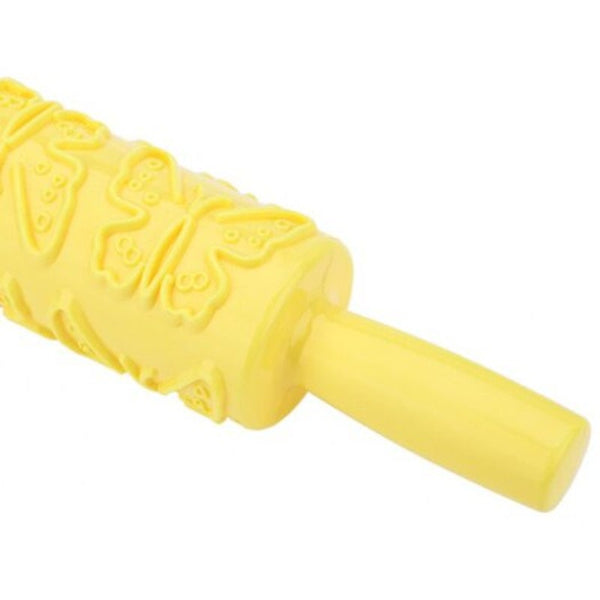 Rolling Pin Embossed Mold Baking Tool Butterfly Pattern