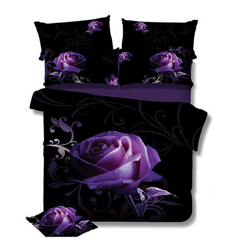 Fabric Fantastic Rose Double Size Quilt/Duvet Cover Set Quilt Covers
