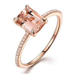 Rings Rosegold Cubic Zirconia Gold Plated