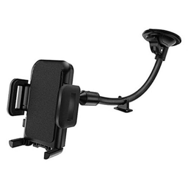 Rotary Windshield Dashboard Car Mount Phone Holder Black Mounts & Holders
