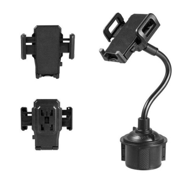 Car Cup Holder Cell Phone Mount Black Mounts & Holders