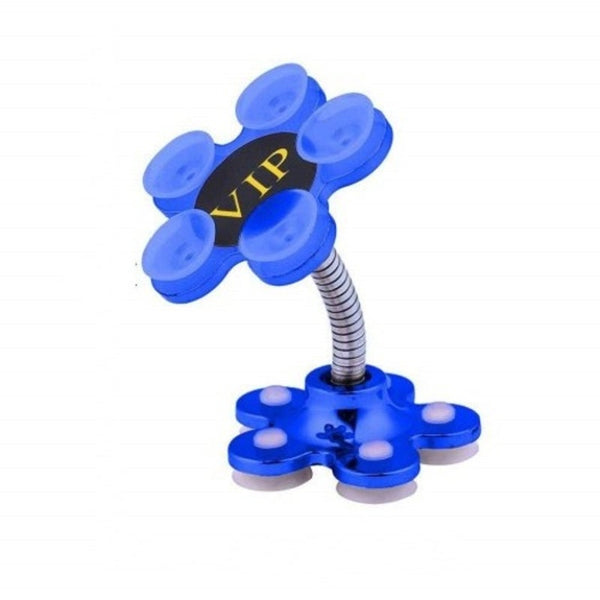 Phone Double Sided Suction Cup Mobile Holder Blue