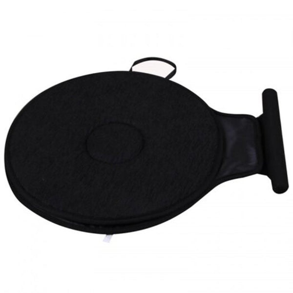 Seat Cushion Soft Relieve Pain Mat Comfortable 360 Degree Rotate Chair Pad Black