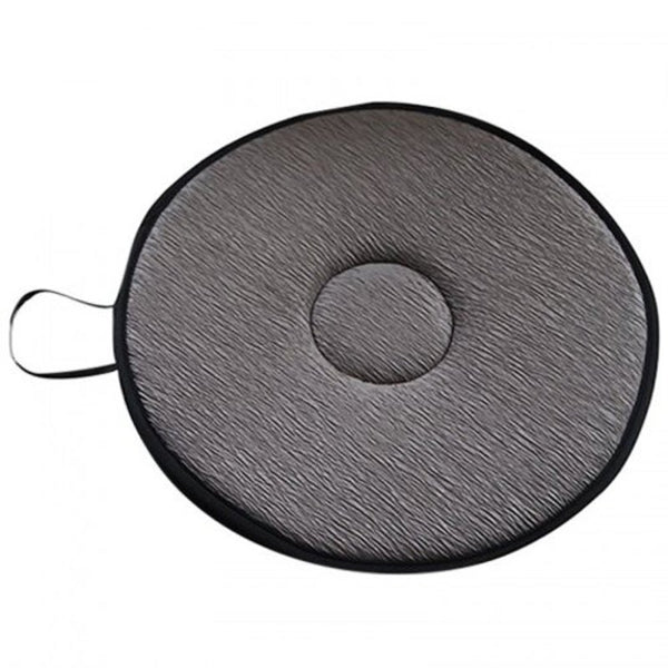 Seat Cushion Soft Relieve Pain Mat Comfortable 360 Degree Rotate Chair Pad Black