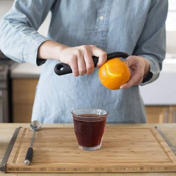 Rotating Peeler With Soft Anti Slip Oversized Handle Black Peelers & Slicers